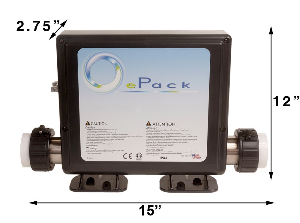 SPA CONTROL PACK HOT TUB HEATER ePack and KP2010 ACC 4kW 115/230v SMTD1500 NEW