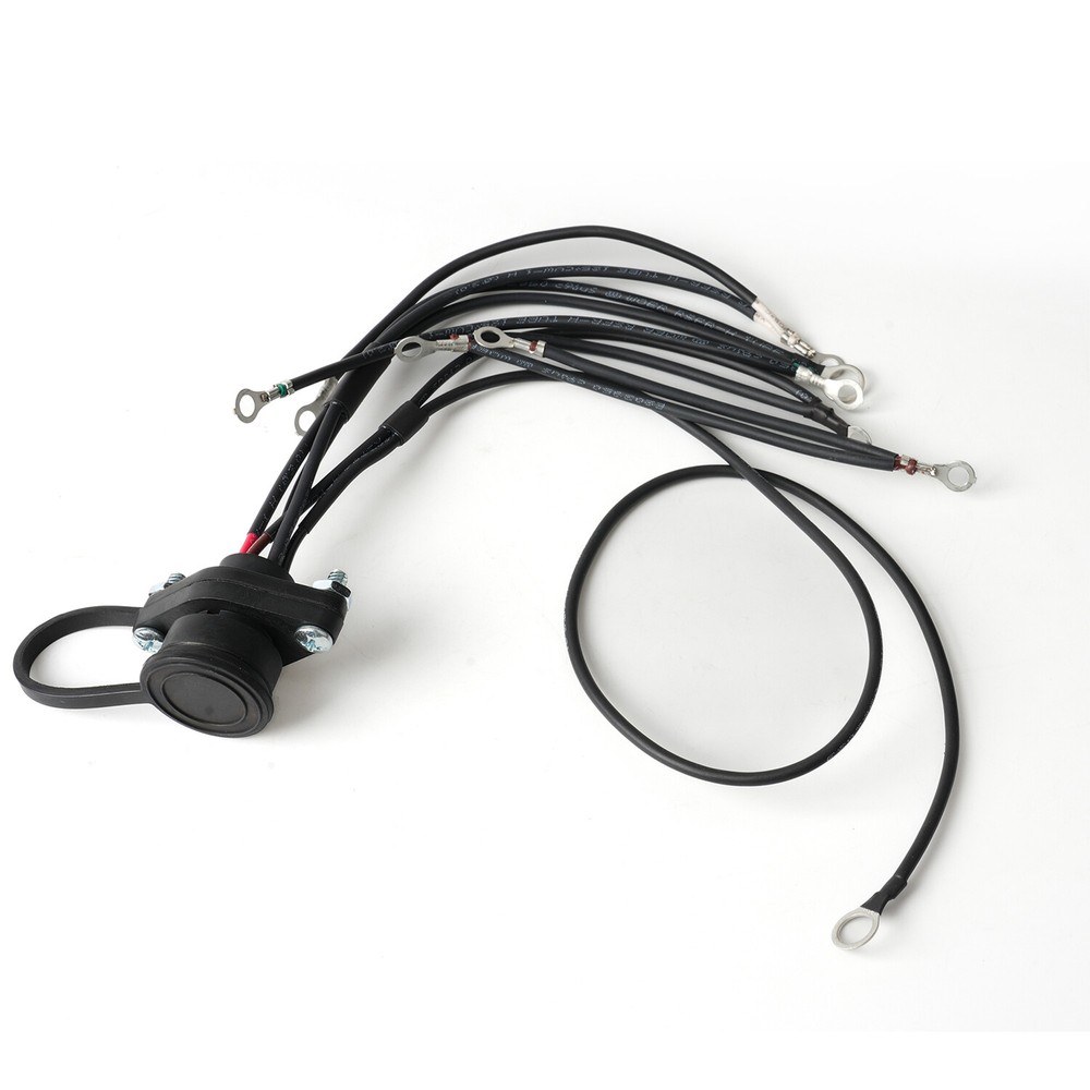 5-Wire Truck Winches Hand Remote Control Socket Push-in Plug Harness 39886