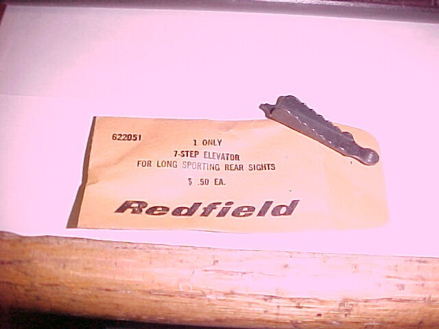 Redfield 7 Step Elevator for Long Sporting Rear Sights Part #622051