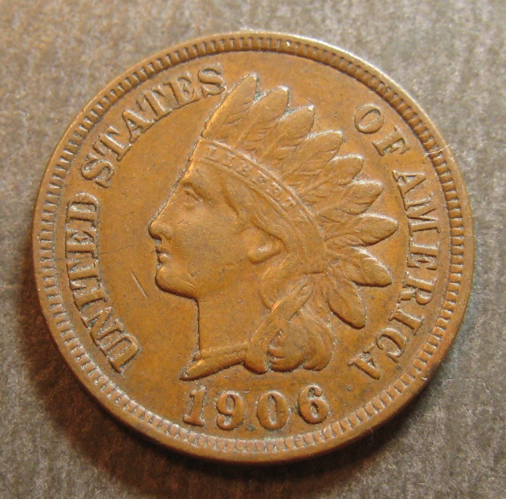 1906  Indian Head Cent  - * Full Liberty * - (P4335)