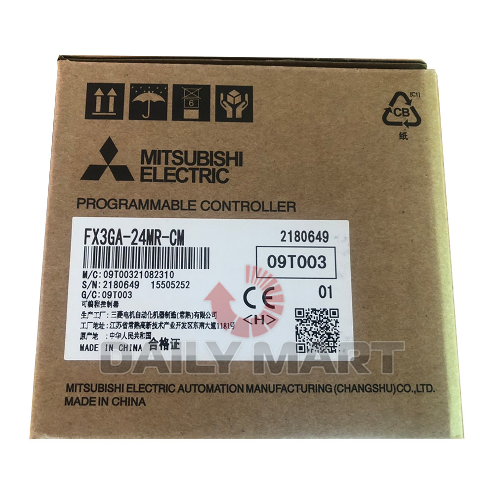 New In Box MITSUBISHI FX3GA-24MR-CM Programmable Controller