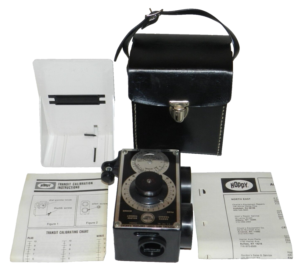 1960'S HOPPY MODEL G2 SPLIT IMAGE TRANSIT CALIBRATION SYTEM