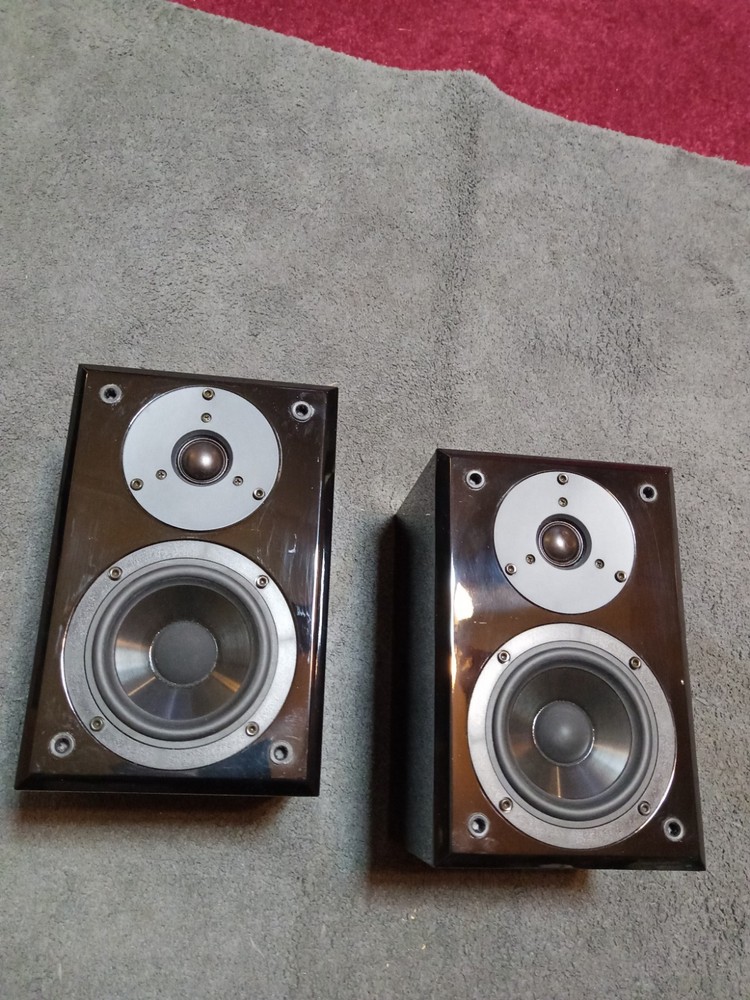 Yamaha NX-E300 Piano Black Speakers Tested Working