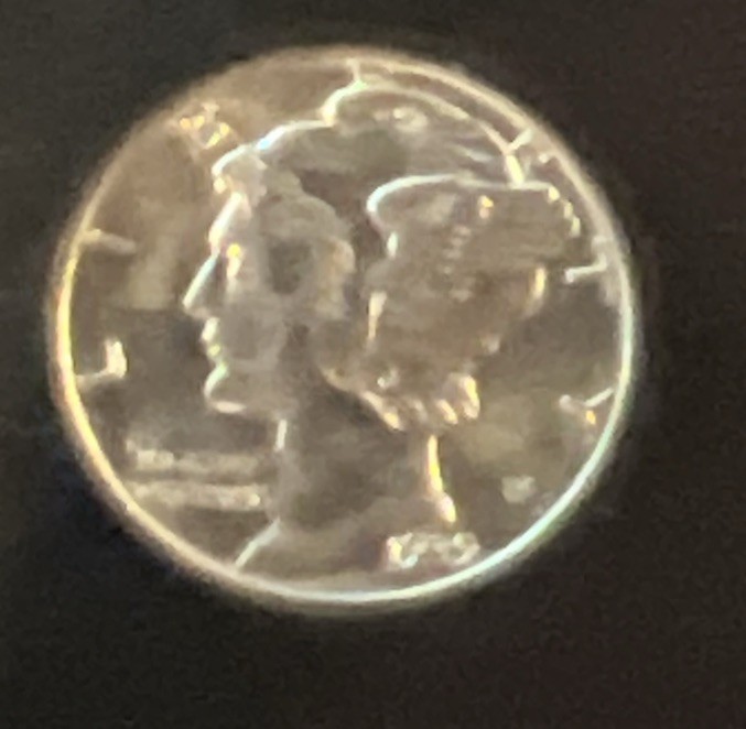 1939 Mercury Silver Dime BU UNCIRCULATED* L-452
