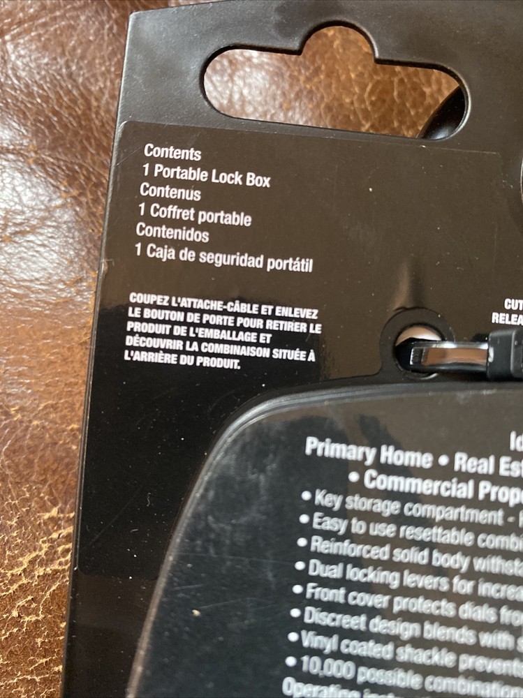 Master Lock Portable Lock Box Large Storage Capacity