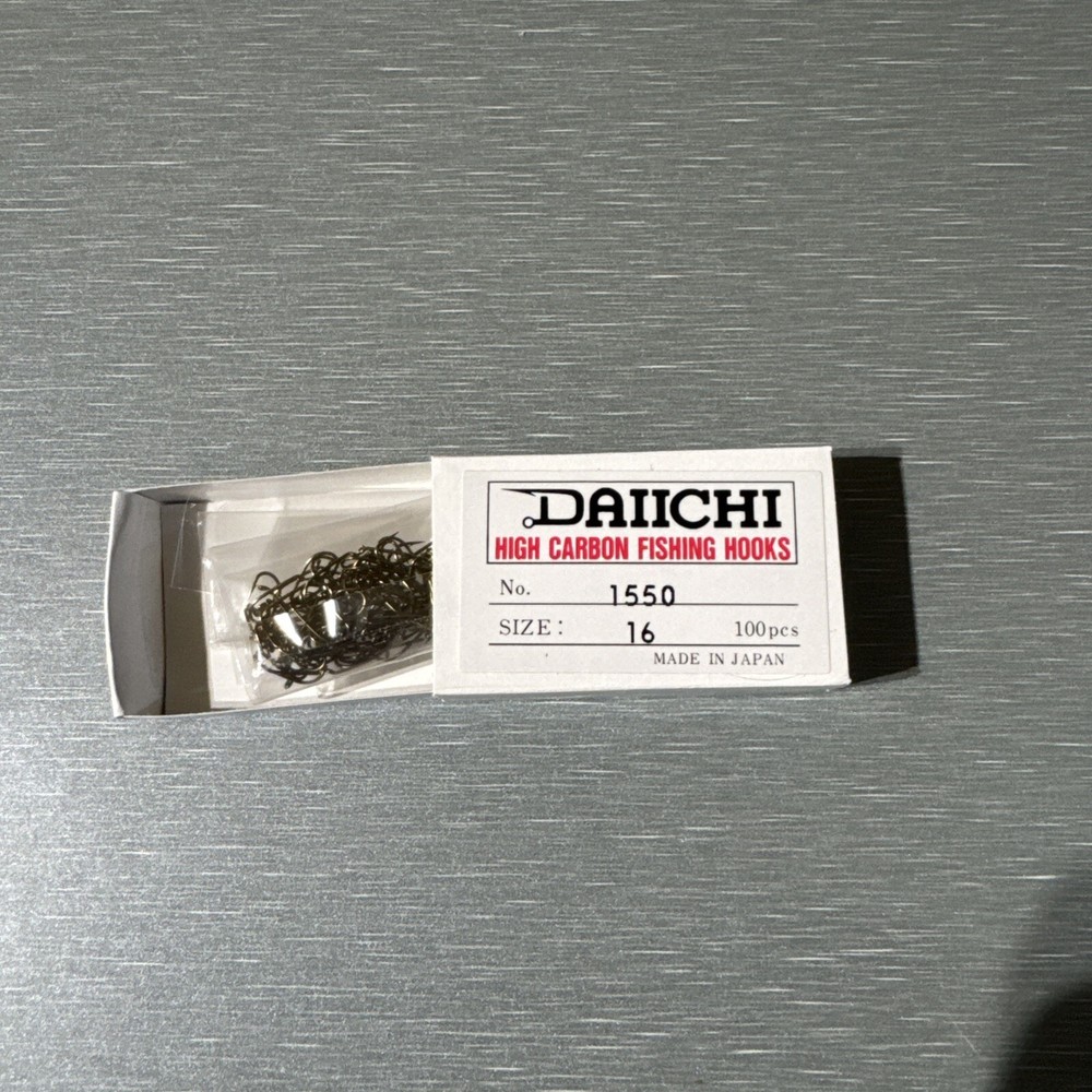 Daiichi 1550 Hooks Size 16 (100 pack)