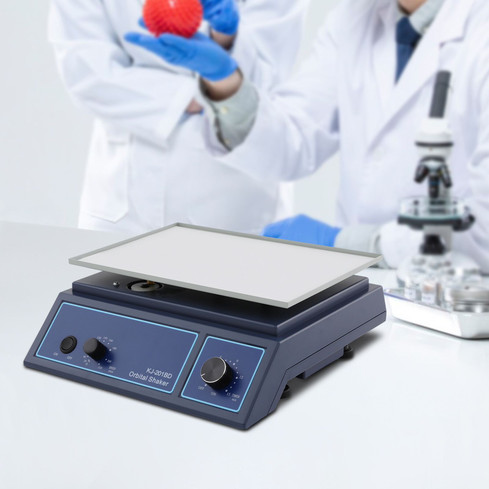 110V Adjustable Lab mixing Oscillator Orbital Shaker Horizontal Rotator Shaker