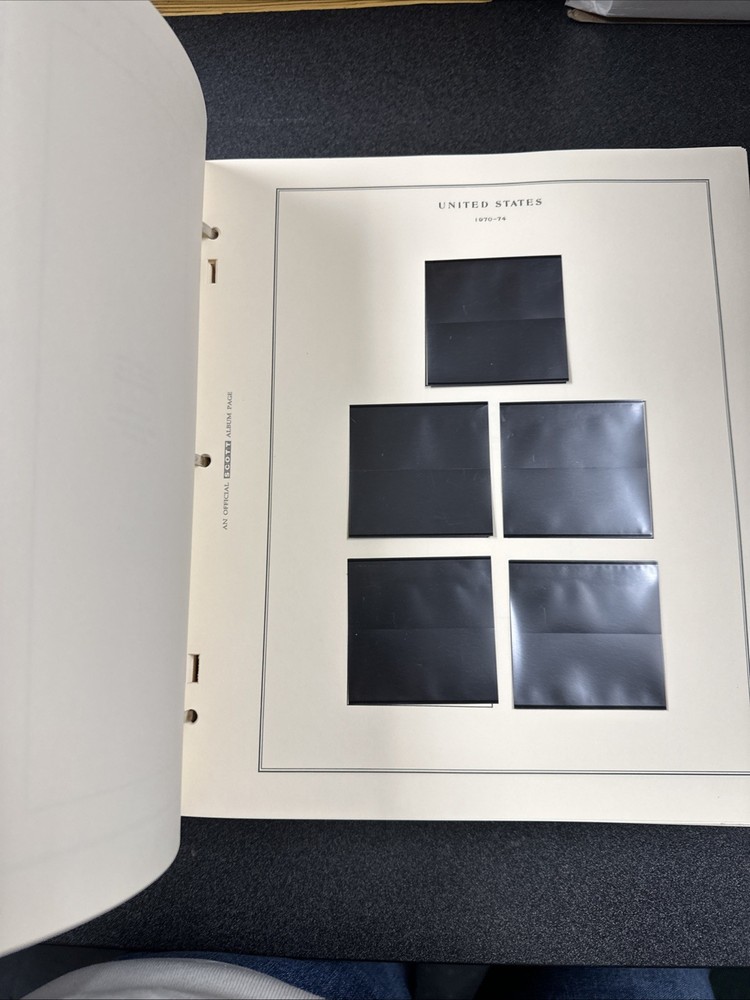 Scott Plate Block Album With Dust Case ( No Stamp )