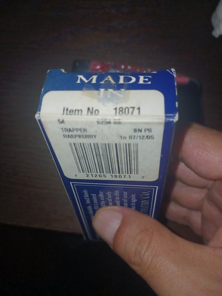 Case Raspberry Trapper knife