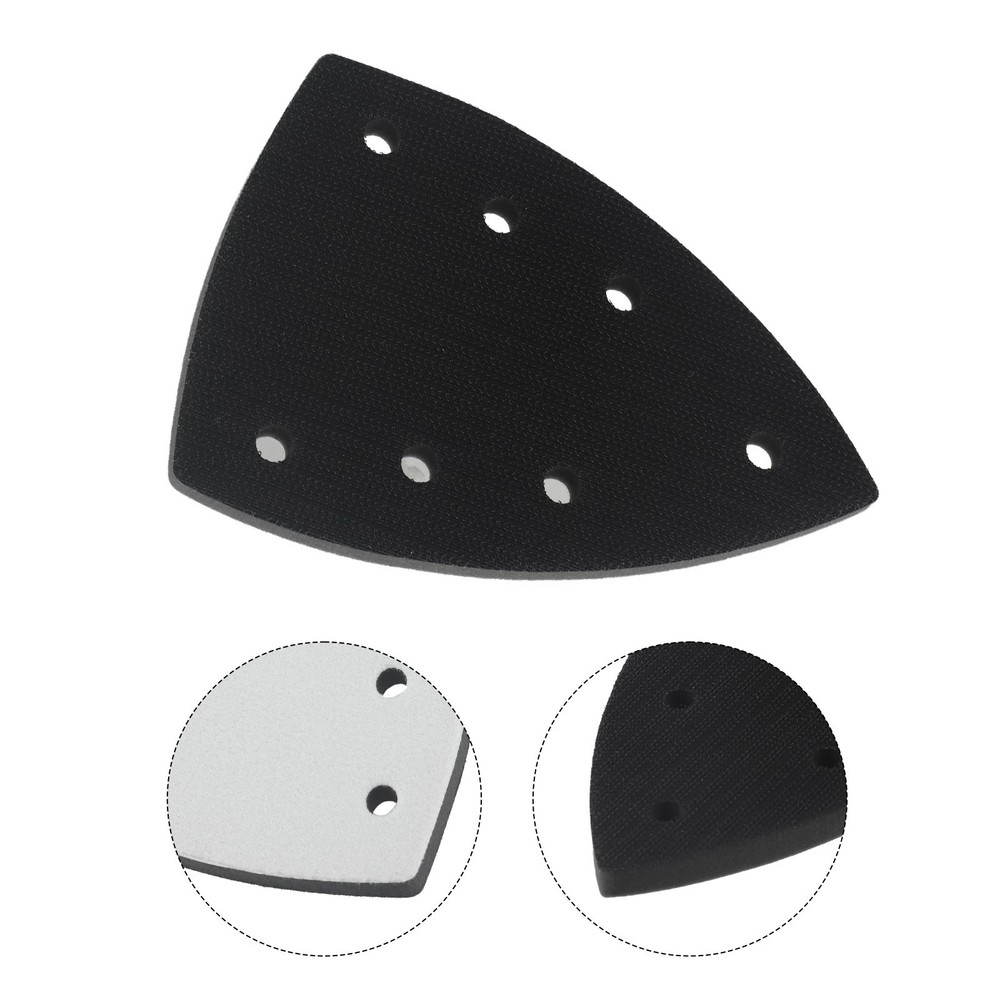 1pc Triangle Sandpaper Backing Pad Designed for Quick Abrasive Changes