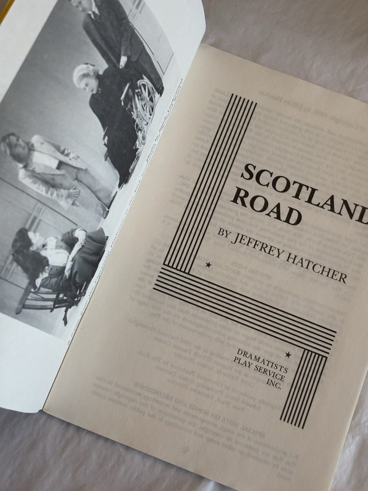 SCOTLAND ROAD Jeffrey Hatcher - Dramatists Acting Edition SCRIPT