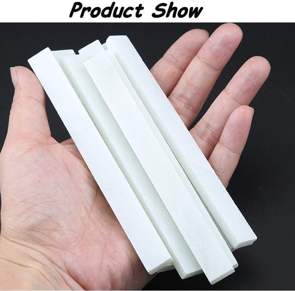 Flat White Soapstone Pencils - 27 Pack for Excellent Marking Precision