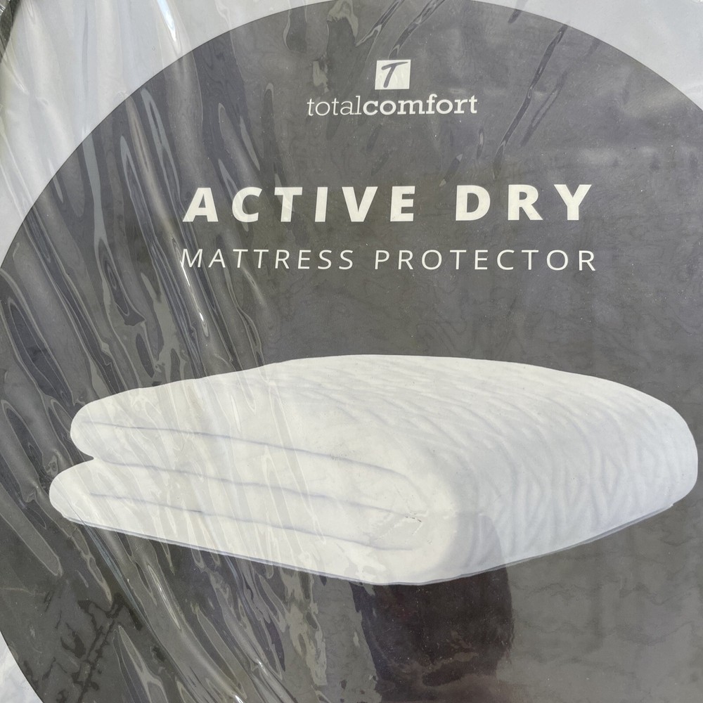 Mattress Protector Waterproof, White Quilted Full