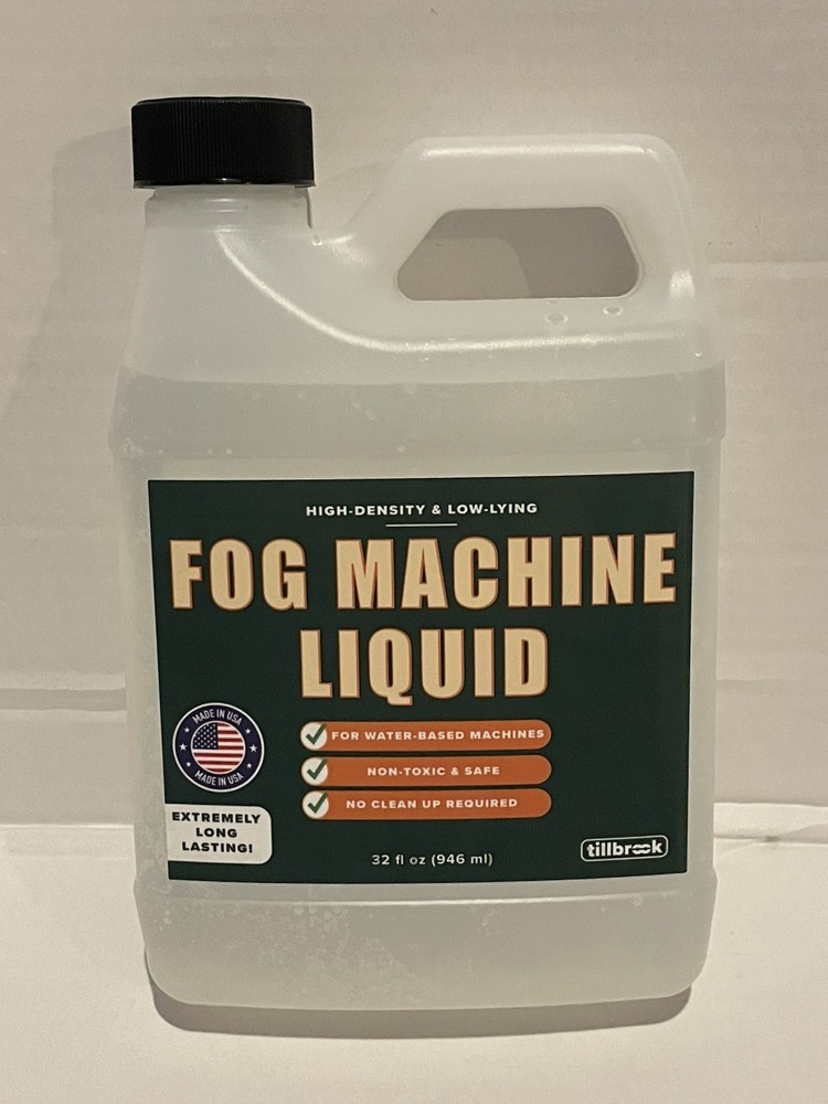 Fog Machine Liquid 32oz For Water Based Mist Maker Machines