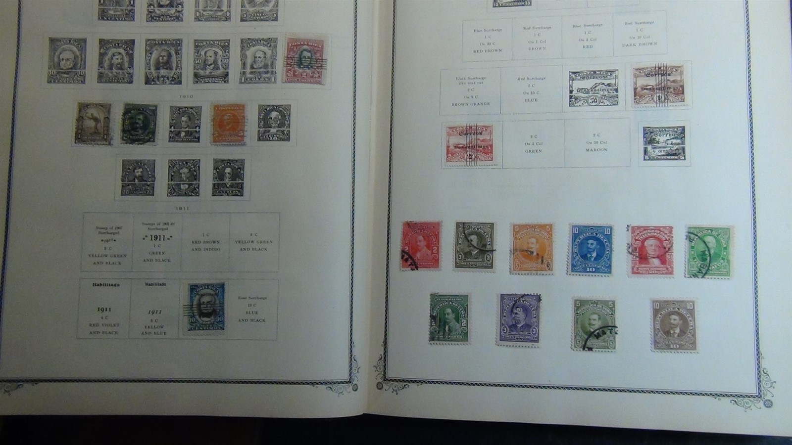 Stampsweis WW collection in Brown Scott Int'l 1901-1920 est 2715 stamps
