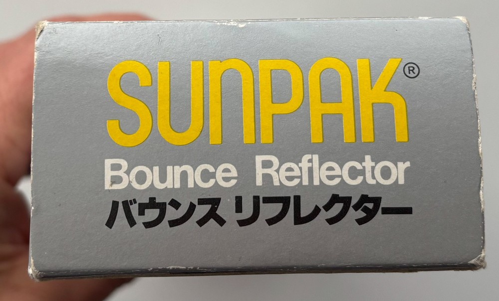 Sunpak Cat. 651-795 Electronic Flash Bounce Reflector Accessory - Open Box