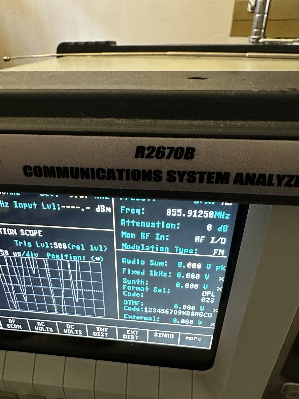 General Dynamics R2670B P25 Digital Analyzer - Digitally Optioned - Verified