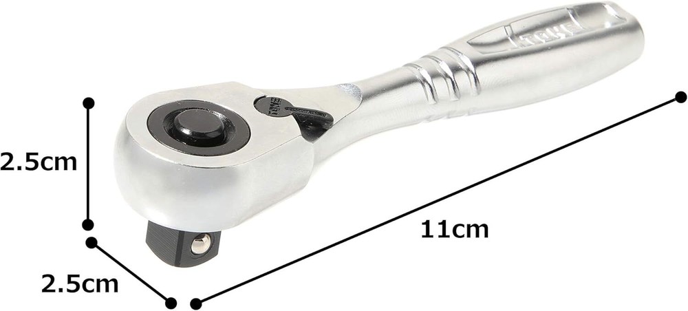 Tone (Tone) Shortrachet handle (hold type) RH3HS Insert angle 9.5mm (3/8 ')