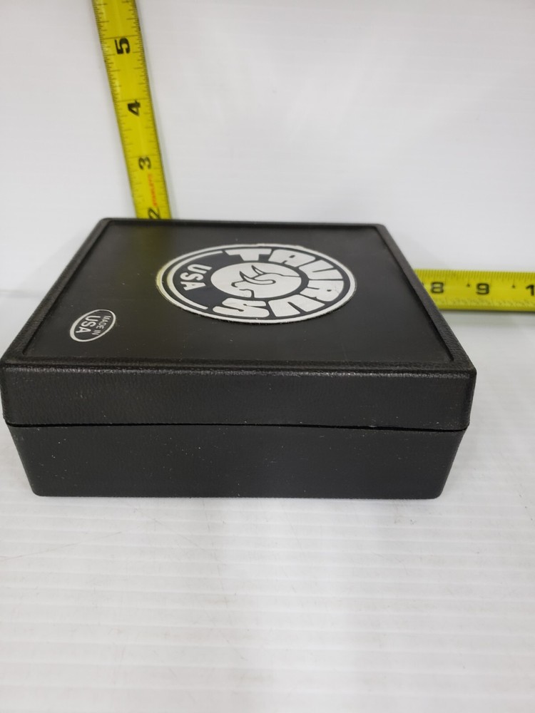 Vintage Black Taurus Empty Box Cs6 Sh8