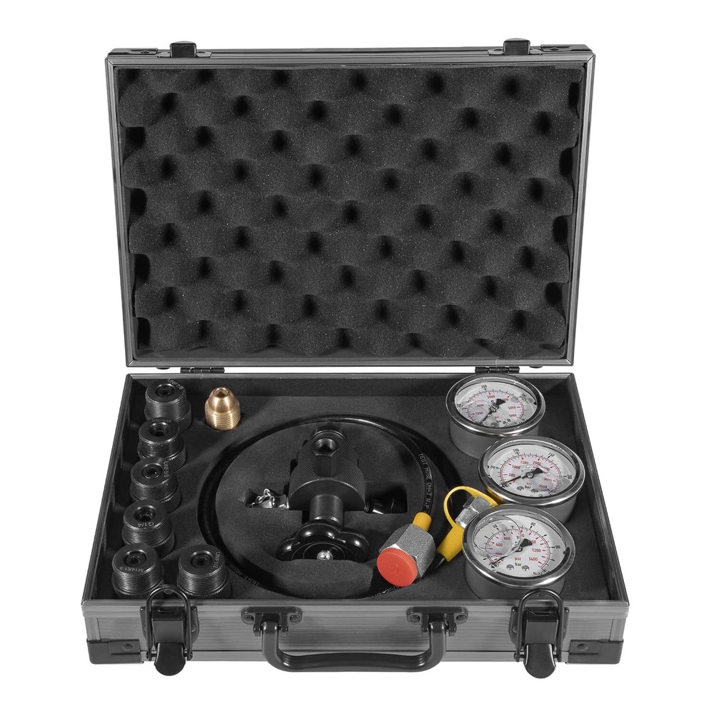GK-01 Hydraulic Nitrogen Accumulator Nitrogen Pressure Test Kit Tools with Case