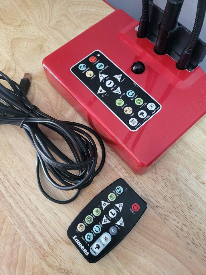 Lumens DC265 UXGA 6x Optical Zoom Document Camera / Wireless Remote