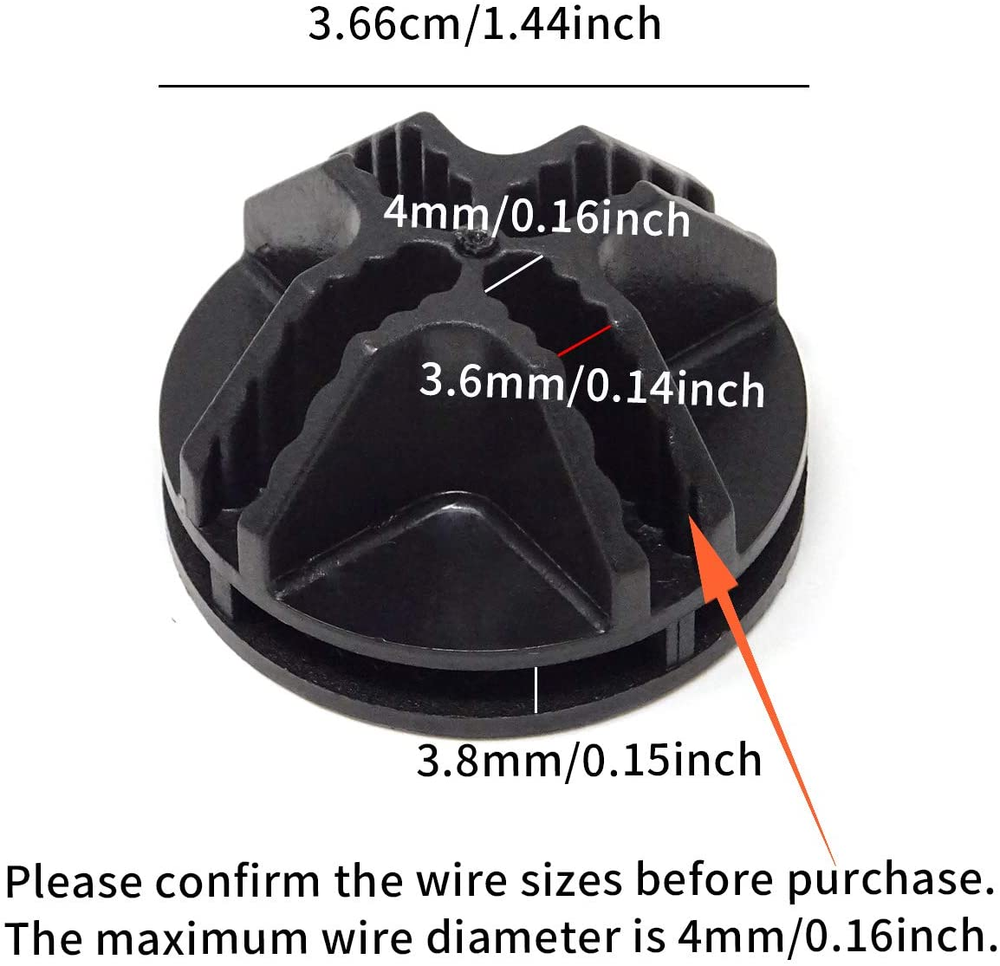 Wire Cube Plastic Connectors for Grid Storage Shelving & Mesh Snap Organizers
