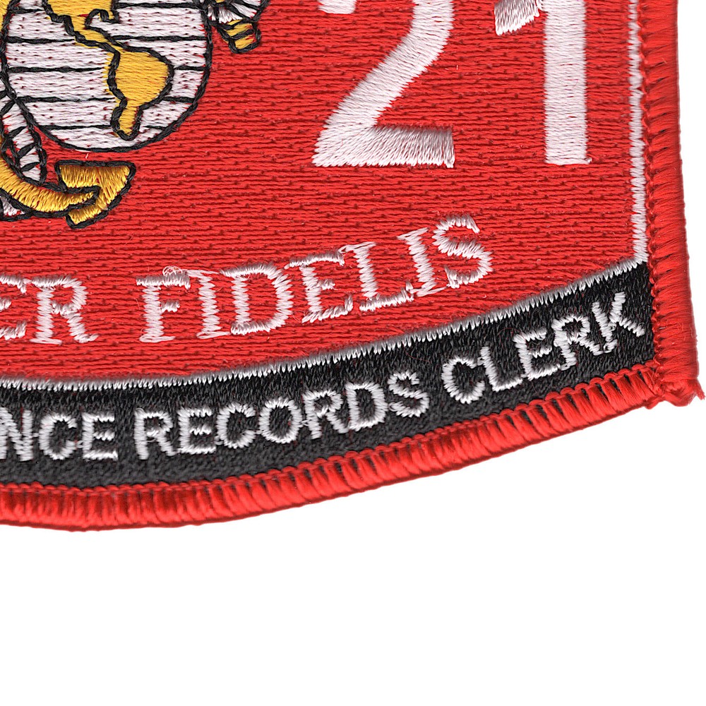 3421 Personal Finance Records Clerk MOS Patch