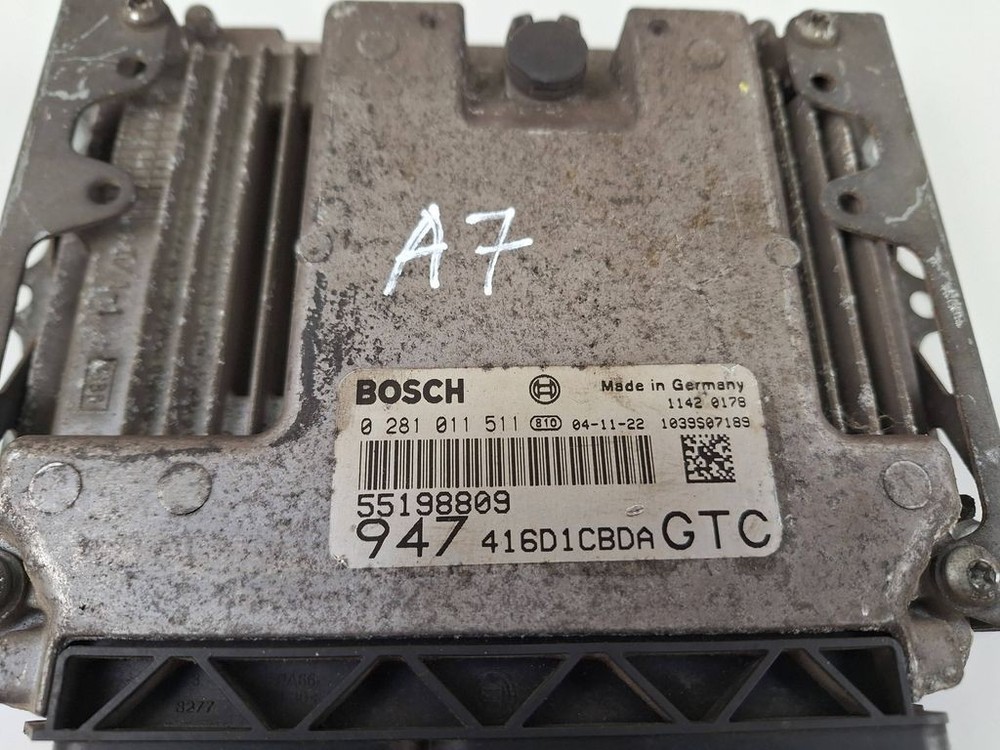 Alfa Romeo GT 2005 Engine Control Module 55198809 BVV1274