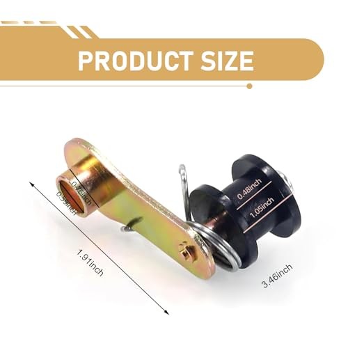 Chain Roller Tensioner, Heavy Duty Iron Rust-Proof Chain Sprocket Guide with