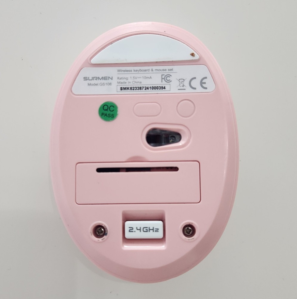 Surmen GS108 Wireless Mouse Pink