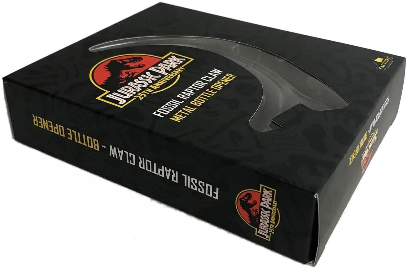 Jurassic Park Fossil Raptor Claw Metal Bottle Opener