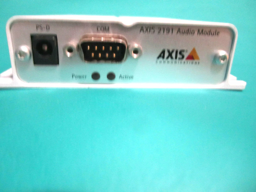 AXIS 2191 Audio Module for AXIS 2120, AXIS 2100, AXIS 2110 CAMERAS