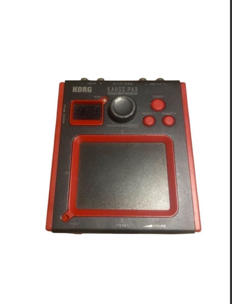 KORG Kaoss Pad mini-KP Dynamic Effect Processor 100FX DJ XY Touchpad Box Manual