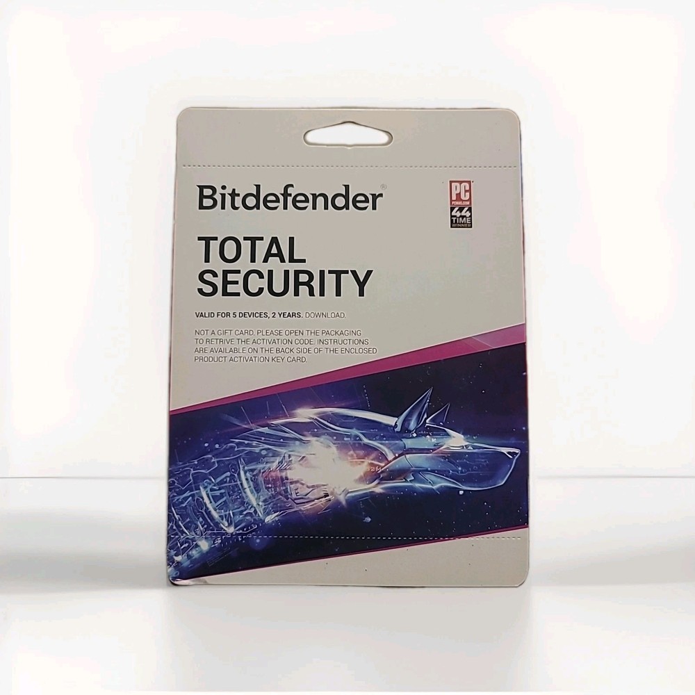 Bitdefender Total Security 2025 (5Devices, 2 Years) Activation Code - Brand New