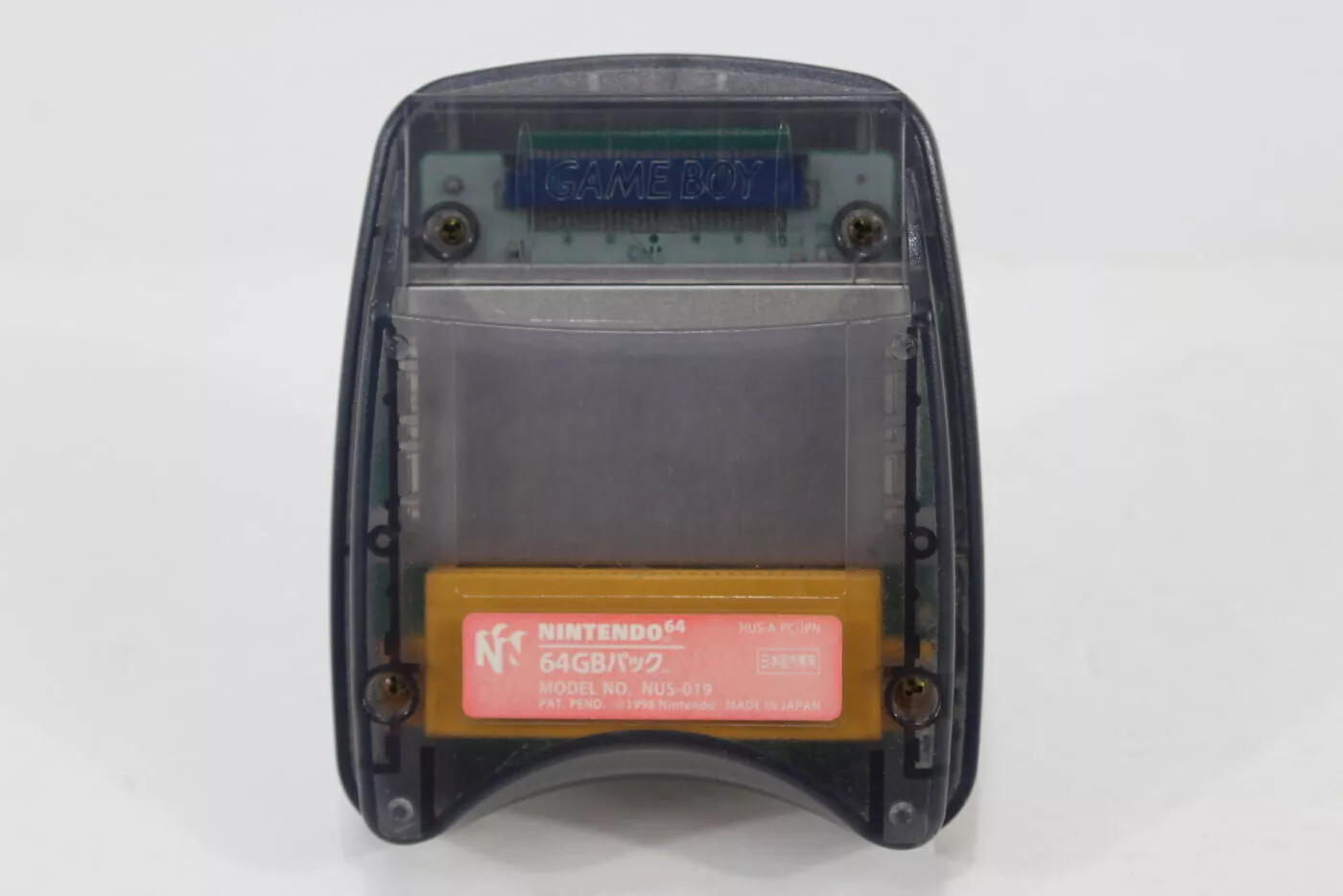 Official Nintendo 64 GB Transfer Pack Pak Gameboy N64 Authentic OEM NUS-019 EA17