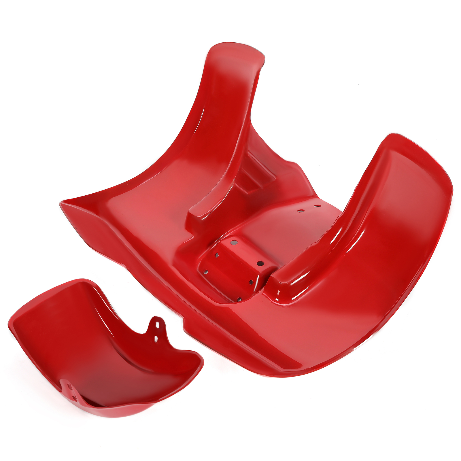 For Honda ATC70 1978-1985 Front and Rear Fender Kit Red Plastic # 119982