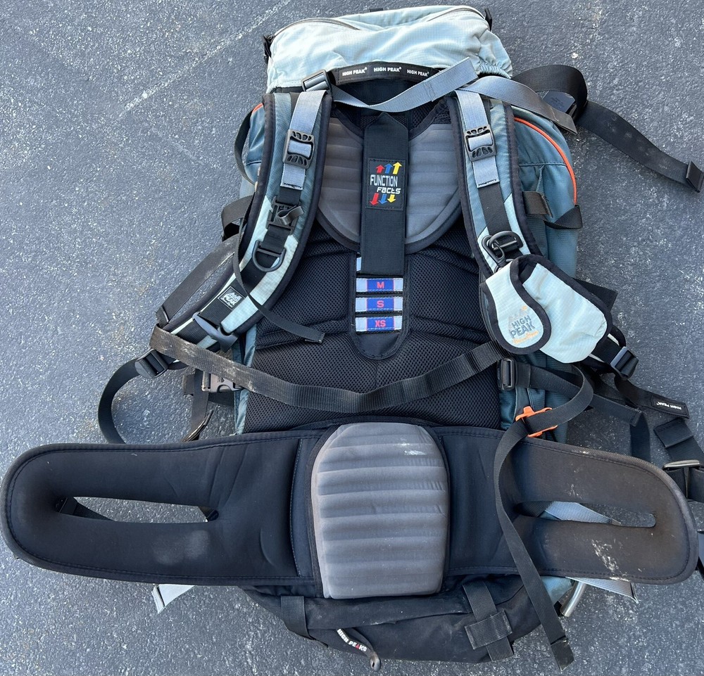 High Peak Pinnacle 65+10 Backpack Hiking