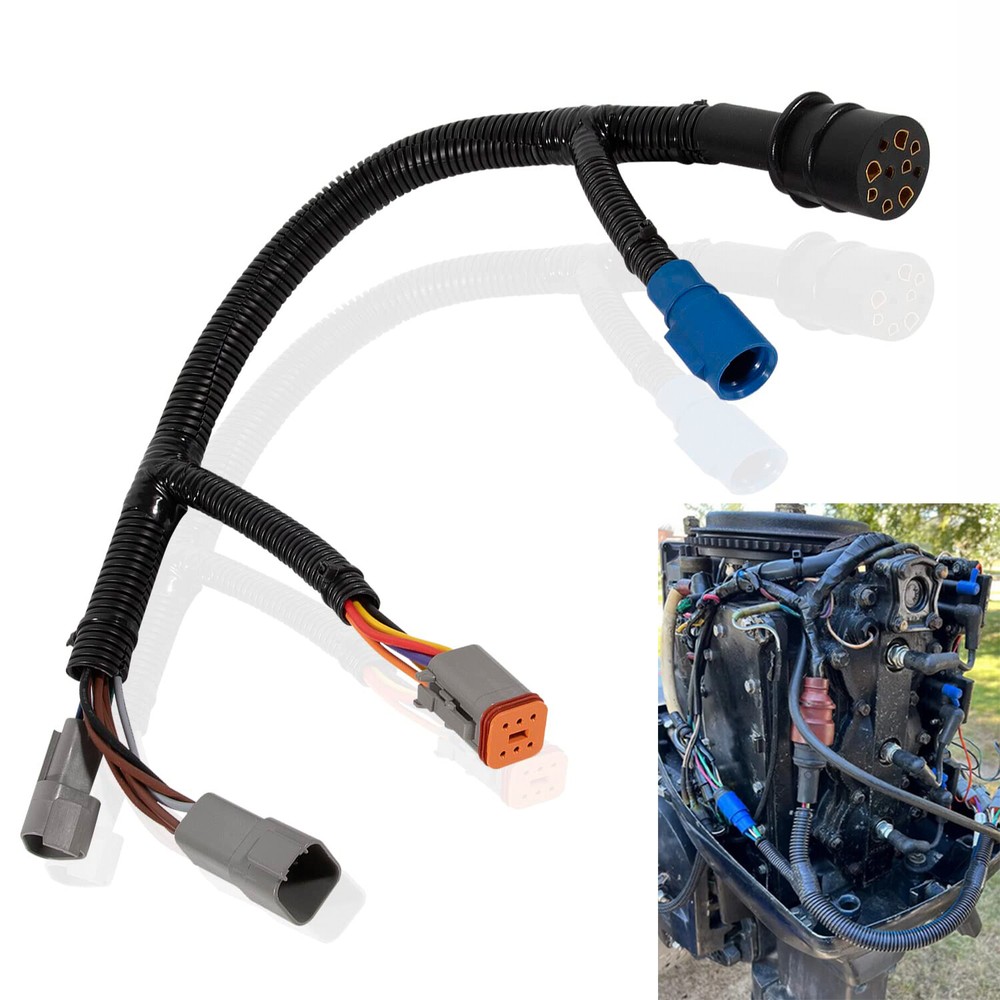 423-6344 Engine Adapter Harness For 1976-1995 Johnson/Evinrude Replace #176344