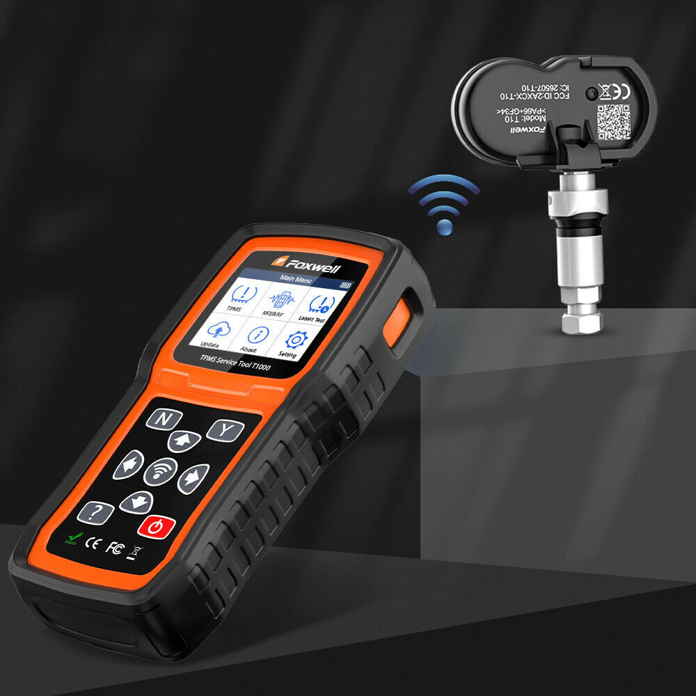 FOXWELL T1000 TPMS Relearn Tire Sensor Pressure Programming Reset Car Diagnostic