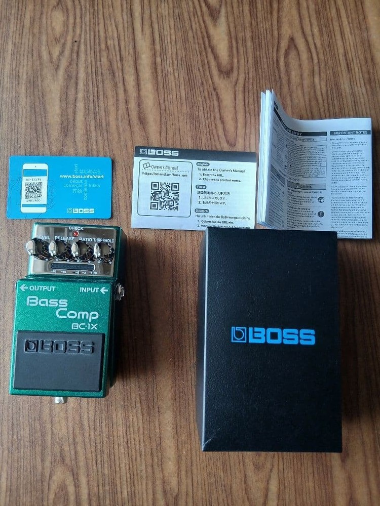 Boss BC-1X Bass Compressor Pedal Excellent Condition