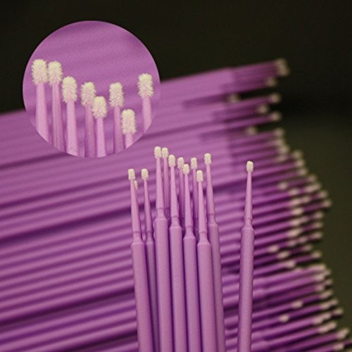 400 PCS Multipurpose Dental Disposable Micro Applicator Brush Bendable Makeup...