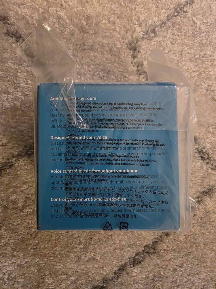 Amazon Echo Dot 3rd Generation Model C78MP8 Heather Gray BRAND NEW & SEALED!