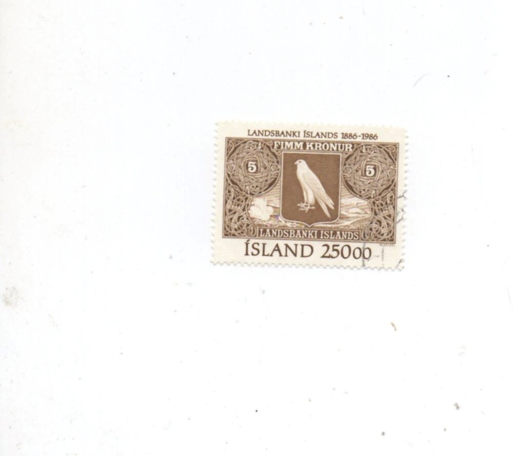 Iceland used Scott 627