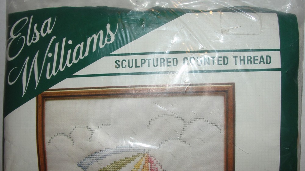 VINTAGE ELSA WILLIAMS SCULPTURED COUNTED THREAD KIT