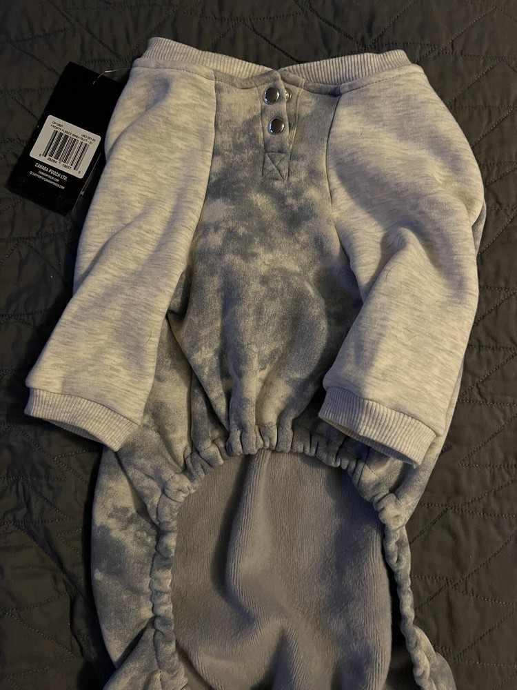 frosty fleece onsie