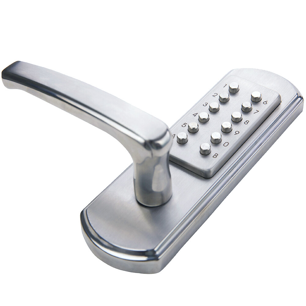 Keyless Entry Door Lock Mechanical Stainless Digital Code Keypad Weatherproof