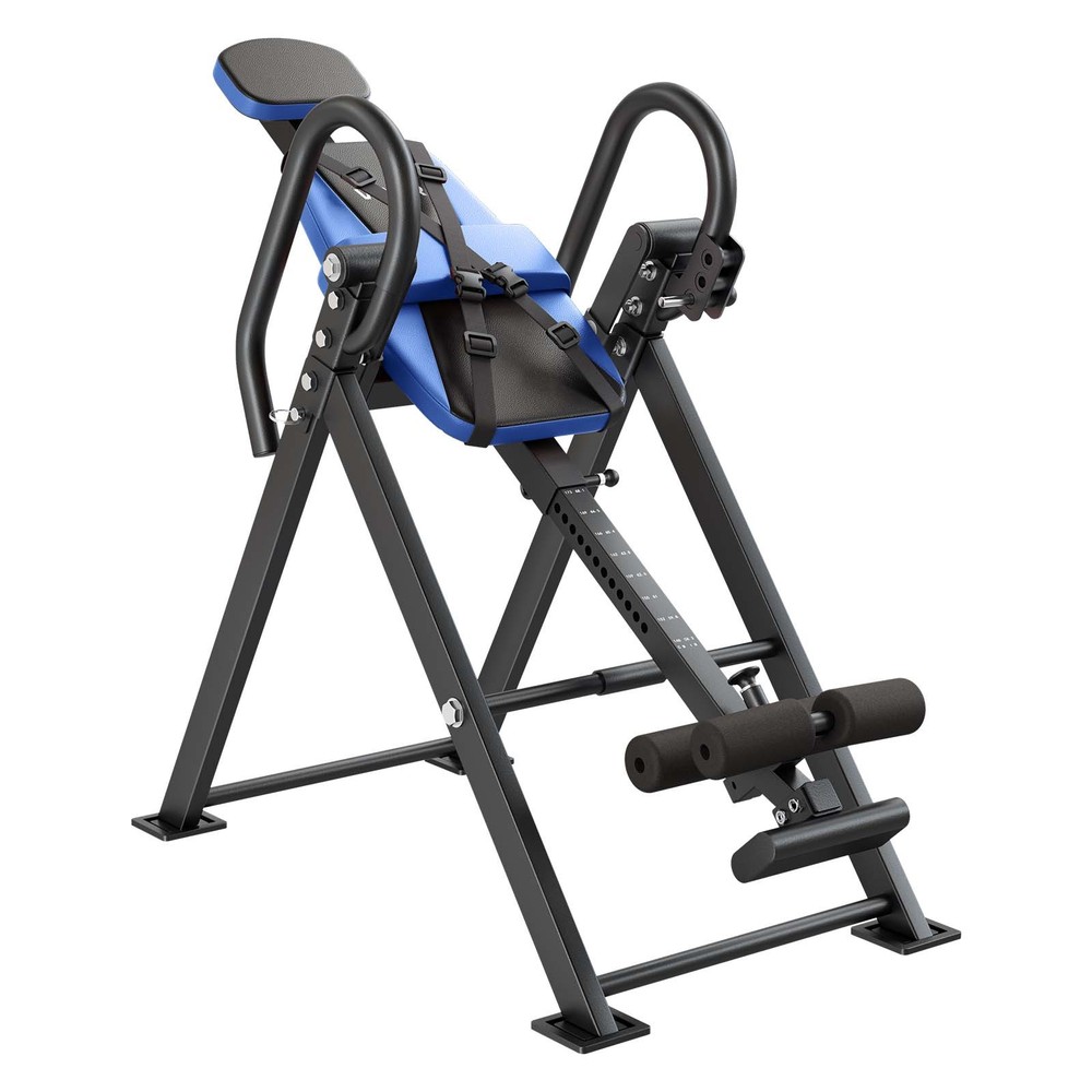 VEVOR Inversion Table 300 lbs Capacity & 3-Level Armrest Pin Adjustment