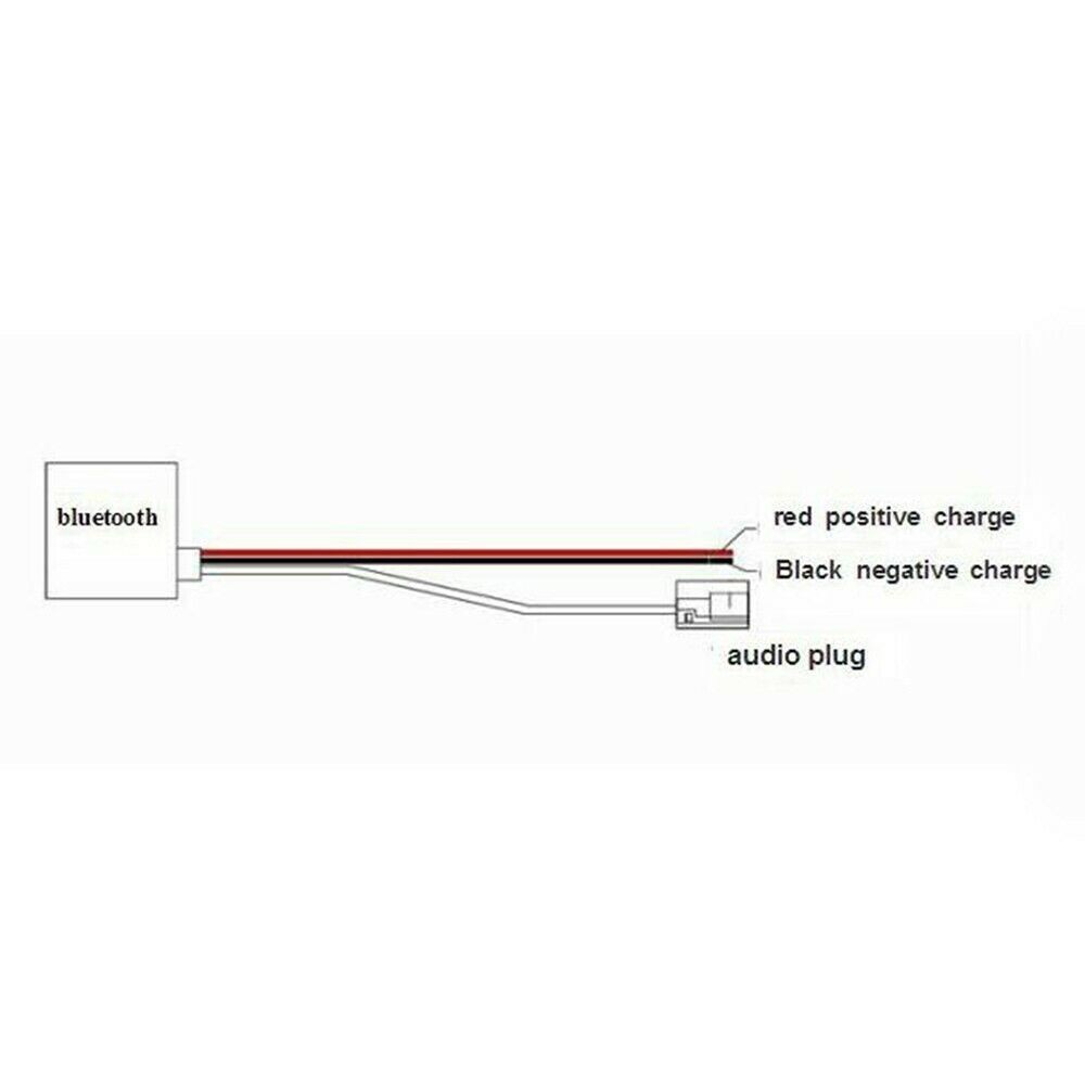 Bluetooth aux Streaming Interface cable adaptor For Mercedes W211 E CLS Command#