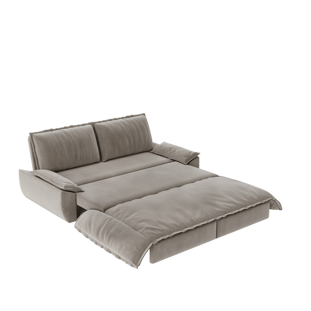 73.2" Queen Pull Out Sofa Bed,3-in-1 Convertible Sleeper Sofa,Multi-Functio