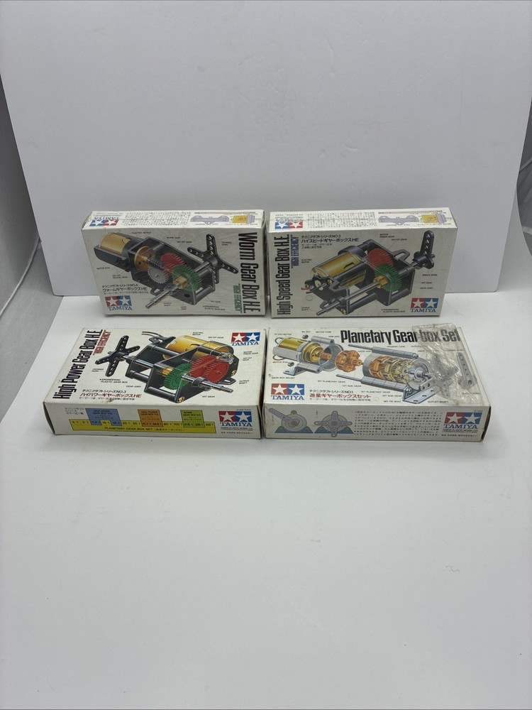 TAMIYA EDUCATIONAL GEARBOX H.E. ART 72001 72002 72003 72004
